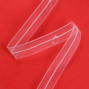 Accesorios Decorativos <span class=keywords><strong>para</strong></span> el Hogar, Cinta de Cortina Transparente de Nailon <span class=keywords><strong>con</strong></span> Ondas Plegables y Anillo, Duradera - Product Image 4