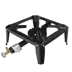 Fornello a Gas 4 Fuochi 30x30 cm. Potenza 4.000 Watt. - Product Image 1