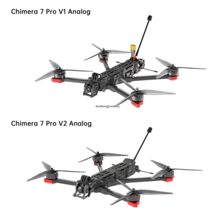 IFlight Chimera <span class=keywords><strong>7</strong></span> Pro V2 Frame HQ <span class=keywords><strong>7</strong></span>.5X3.7X3 Hélices, Pads de batterie, Antenne <span class=keywords><strong>5</strong></span>.8Ghz, Sangle de batterie, Vis, Sac – Kit Drone FPV - Product Image 4
