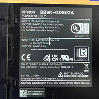 Fuente de Alimentación Conmutada S8VK-G06024 24VDC para Riel DIN, Estilo SITOP, Distribución de Energía Industrial 24VDC para Panel PLC