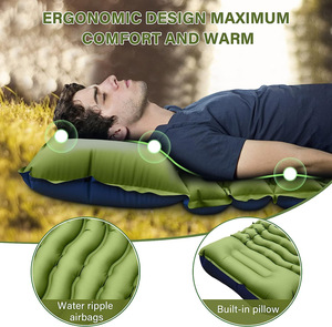 Colchón Inflable Portátil Impermeable, Colchoneta de Camping Ultraligera de TPU con Bomba de Pie Integrada - Product Image 6