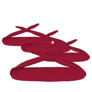 Diadema coreana de terciopelo con lazo, color negro, paquete de 3, con lazo para uso diario - Product Image 3