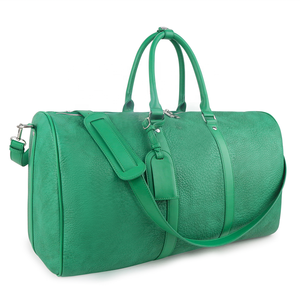 กระเป๋าเดินทางหนัง PU แฟชั่นสำหรับผู้ชาย  แบบถือ  ใส่ของได้เยอะ  ออกแบบใหม่  พร้อมโลโก้สั่งทำฟรี  ใช้ได้ทั้งออกกำลังกาย  ท่องเที่ยว  ค้างคืน  พกพาสะดวก - Product Image 3