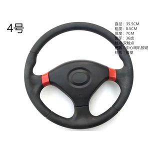 <span class=keywords><strong>Volant</strong></span> de voiture avec klaxon pour <span class=keywords><strong>Mini</strong></span> EV Truck Golf Cart Scooter Buggy UTV ATV - Product Image 5