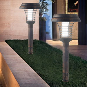 Lámpara Solar de Jardín LED, Mata Mosquitos, Impermeable, para Exteriores, Césped, Patio - Product Image 3