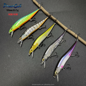 <span class=keywords><strong>Leurre</strong></span> de pêche en plastique ABS de haute qualité OEM ODM, 10,5 g, flottant lentement, pour lancer, traîner, pêcher en <span class=keywords><strong>eau</strong></span> salée, bar, zander - Product Image 6