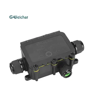 2024 Shenzhen E-Weichat Factory Direct Price Electronics Instrument Enclosures 4 Way TUV IP68 Waterproof Junction Box