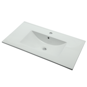 Bassin de salle de bains grand évier en porcelaine vanité style design Pour Le ROYAUME-UNI - Product Image 4