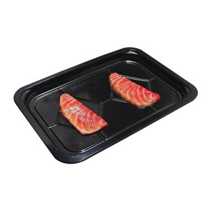 Vente chaude PP Plateau Plateau <span class=keywords><strong>De</strong></span> Nourriture Rectangulaire Robuste pour Boucherie Boeuf Porc Agneau Affichage Professionnel - Product Image 6