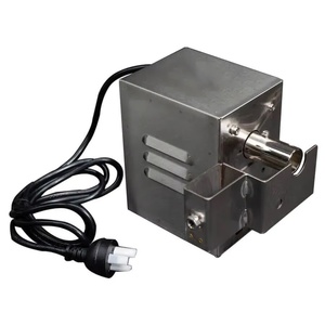 Moteur en acier inoxydable 30 kg 240 V pour rôtissoire, montage latéral avec ventilateur de refroidissement 5 tr/min - Product Image 2