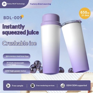 Mini Licuadora Eléctrica Portátil Inalámbrica, Multifuncional, para Frutas y Verduras, para Viajes, para Beber Directamente - Product Image 3