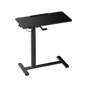 Hiện đại khí nén di động máy tính xách tay Bàn máy tính máy tính Máy Trạm ngồi đứng bảng hướng dẫn sử dụng Chiều cao có thể điều chỉnh có thể khóa bánh xe lưới hàng đầu - Product Image 2