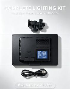 Lámpara de Relleno <span class=keywords><strong>Mini</strong></span> Good Lamp, Regulable, 12W, SL 116, Luz Suave Bicolor Ajustable y Alto CRI 96, Luz para Fotografía SL116 - Product Image 4