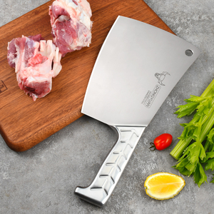 Cuchillo de Carnicero de Buena Calidad <span class=keywords><strong>para</strong></span> Uso Doméstico, Cuchillo Chino de Acero Inoxidable <span class=keywords><strong>para</strong></span> Cortar <span class=keywords><strong>Carne</strong></span>, Cuchillo de Cocina <span class=keywords><strong>para</strong></span> Chef - Product Image 4