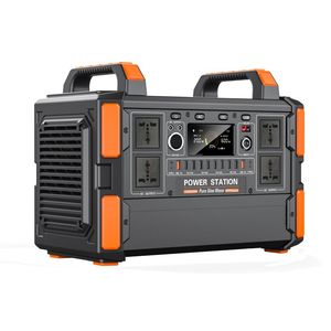 Factory Price Emergency 240v Smart Lithium Iron Battery Eu Socket Ac Generator Outdoor Portable 1000W <b>Solar</b> Power Station - Product Image 2