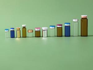 Botellas de plástico ámbar transparente farmacéuticas profesionales, ecológicas y estériles con tapa de vidrio personalizada para péptidos. - Product Image 5