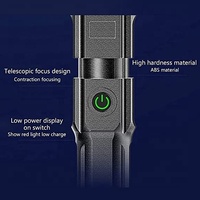 TAIKOO Senter Uv Mini Led, Senter Taktis, Senter Led Uv Mini Terang Isi Ulang Daya Usb