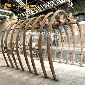 MY DINO Mini Campo de Golf realista dinosaurio Ribcage esqueleto túnel estatua - Product Image 6