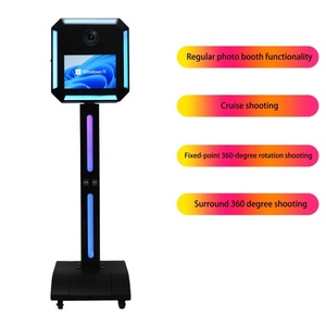 2024 tự động bên Rover <span class=keywords><strong>Robot</strong></span> Photo Booth 360 <span class=keywords><strong>video</strong></span> ảnh in Rover Photo Booth sự kiện Flyer hộp - Product Image 2