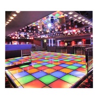 Piste de danse portable à LED pour discothèques, fêtes, mariages, discothèques, DJ, club, étoiles, panneaux de sol de DJ portables
