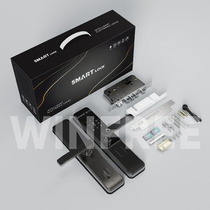 Serratura Intelligente per Porte in Legno con Controllo <span class=keywords><strong>App</strong></span> TT Lock, Impronta Digitale e Codice, per Sicurezza Domestica - Product Image 6