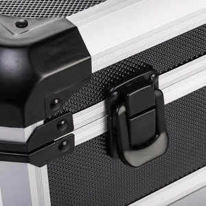 Caja de Herramientas de Aluminio con Cajón, Estuche Organizador de Herramientas Portátil para Oficina y Gimnasio - Product Image 1