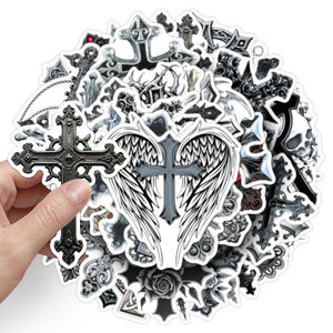 50 pegatinas de vinilo de estilo oscuro, personalizadas y creativas, para monopatín, portátil, taza, ¡gran oferta de fábrica! - Product Image 5