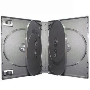 กล่องใส่แผ่นดีวีดีแบบมืออาชีพ ความหนา 14 มม. กล่องเก็บของพลาสติก PP สำหรับใส่ซีดี วีซีดี แผ่นบันทึกงานแต่งงาน ดีไซน์โปร่งใส - Product Image 2