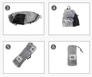 Sac à dos de randonnée pliable ultra-léger pour les voyages en plein air, la course à pied, le camping, le sport, avec logo personnalisé - Product Image 4