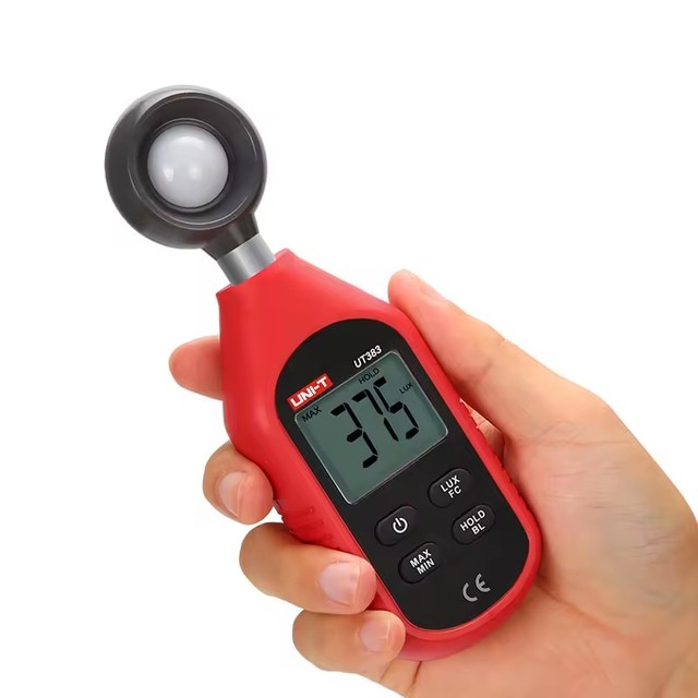 UNI-T UT383/UT383BT Mini Light Meter Digital Professional Luxometer 199900Lux 18500FC Illuminometer Photometer Light Lux Meter