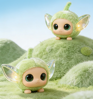 Porte-clés en peluche super doux AI, compagnon interactif parlant et émotionnel, lecteur de musique, apprentissage des langues Q&A, jouet éducatif anti-stress
