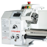 Nouveau tour de banc horizontal CTMACH 250x750mm à vitesse variable 220V, mini-tour de haute qualité avec alésage de broche de 26mm, usage léger, garantie 1,5 an