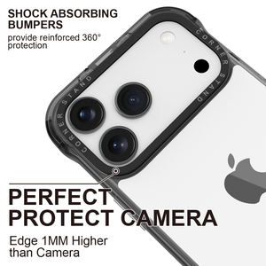 最新 耐衝撃 iPhone 17 16 15 Pro Max対応 スマホケース 四隅保護 スマホアクセサリー - Product Image 4
