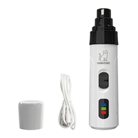 SMEHNSER-M1 8000 tr/min Coupe-ongles automatique portable pour animaux de compagnie, chien et chat, kit de toilettage rechargeable par USB