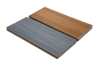 Planches à CO-01decking cassette pont en bois carreaux de pont en bois plancher de pont en bois extérieur