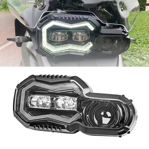 Phare <span class=keywords><strong>LED</strong></span> le plus lumineux pour moto BMW F650GS F700GS <span class=keywords><strong>F800GS</strong></span> F 800GS Adventure Explorers, feux de brouillard, feux de route, feux de croisement, DRL - Product Image 1