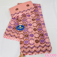 Nouveau tissu en dentelle suisse 100 % coton de haute qualité pour robe, tissu en dentelle suisse brodé avec écharpe, tissu en dentelle africaine