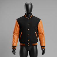 Blouson Bomber Homme Personnalisé Imprimé Brodé Grande Taille Unisexe Automne Style Urbain Col Montant Coupe-Vent Respirant Vente en Gros
