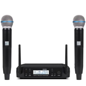 Micrófono de escenario inalámbrico de uso profesional Singer con largo rango de trabajo - Product Image 1