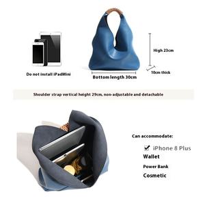 Sac à main de luxe haut de gamme en cuir véritable pour femme, grande capacité, sac fourre-tout à porter sous le bras pour les trajets quotidiens - Product Image 4