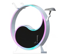 Vélo ergonomique réglable en acier inoxydable avec design escargot confortable pour équipement de loisirs extérieur, monoplace