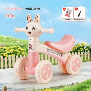 Coche Eléctrico de Juguete para Niños de 2 a 4 Años, de Plástico, con 4 Ruedas Antideslizantes, Música y Luces - Product Image 6