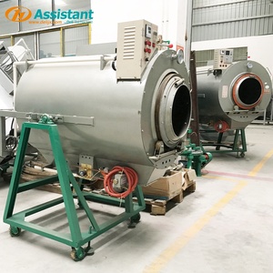 Máquina automática de fijación de calentamiento de hojas de té Máquina de procesamiento de vapor de té Máquina de fabricación de fijación de té - Product Image 2