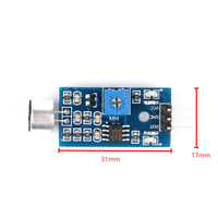 Modul deteksi suara, sakelar peluit akustik modul mikrofon Sensor suara DIY