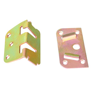 Charnière de lit en acier au carbone à montage en surface, installation facile, design moderne pour lits à panneaux - Product Image 1