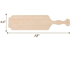 Tailai ไม้พายสนคุณภาพสูงไม้สโมสรไม้ไผ่ยังไม่เสร็จไม้พายพี่น้องชาวกรีกสำหรับการตกแต่งบ้านศิลปะ - Product Image 4