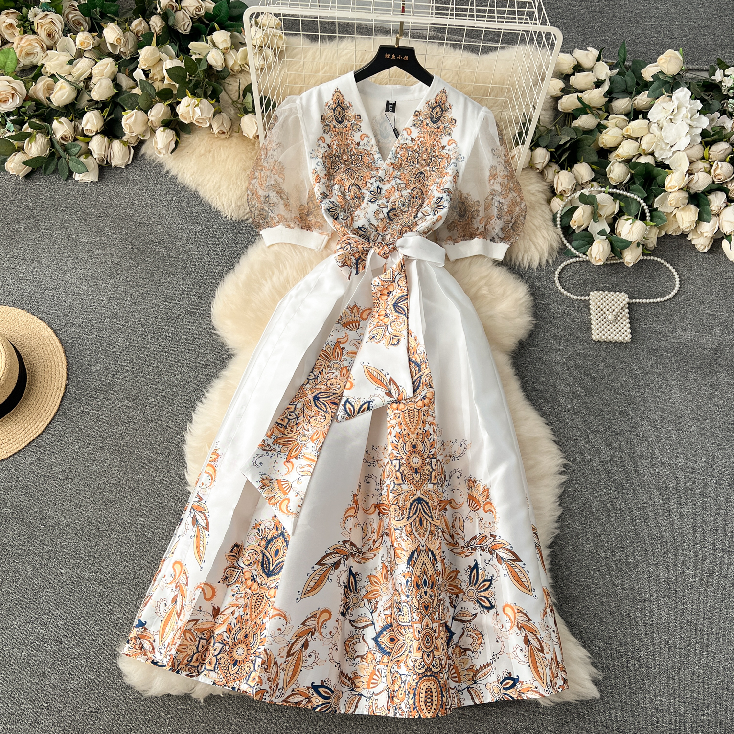 French Court Dresses 2024: Elegant Bubble Gown Style