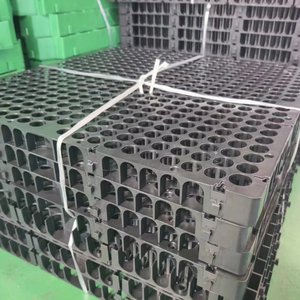 Màu xanh lá cây mái mô-đun hệ thống HDPE Dimple màng thoát nước lưới Mat Hội Đồng Quản trị thoát nước 50*50cm - Product Image 1