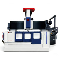 Centre d'usinage CNC à portique automatique GMC1812, fraiseuse CNC à portique de moyenne capacité avec broche BT50, déplacement de 2100 mm