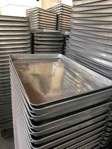 6 Confezioni di Teglie in Alluminio, Formato Completo <span class=keywords><strong>26</strong></span> X 18 Pollici, Teglie Commerciali <span class=keywords><strong>per</strong></span> Torte e Pane, Vassoi da Forno - Product Image 4